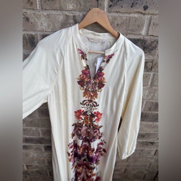 Soft Surroundings Paulette Shirtdress Sleeve Sundress Sz Medium NWT - Picture 6 of 14